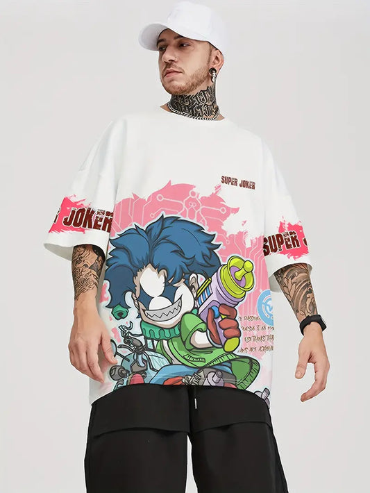 Motorcycle Clown Oversize Tee