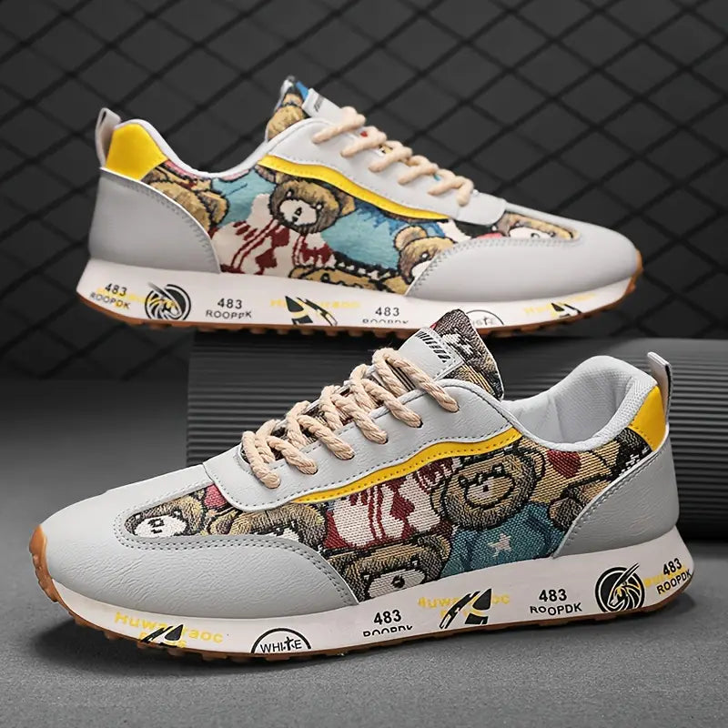 Bear Design Sneakers